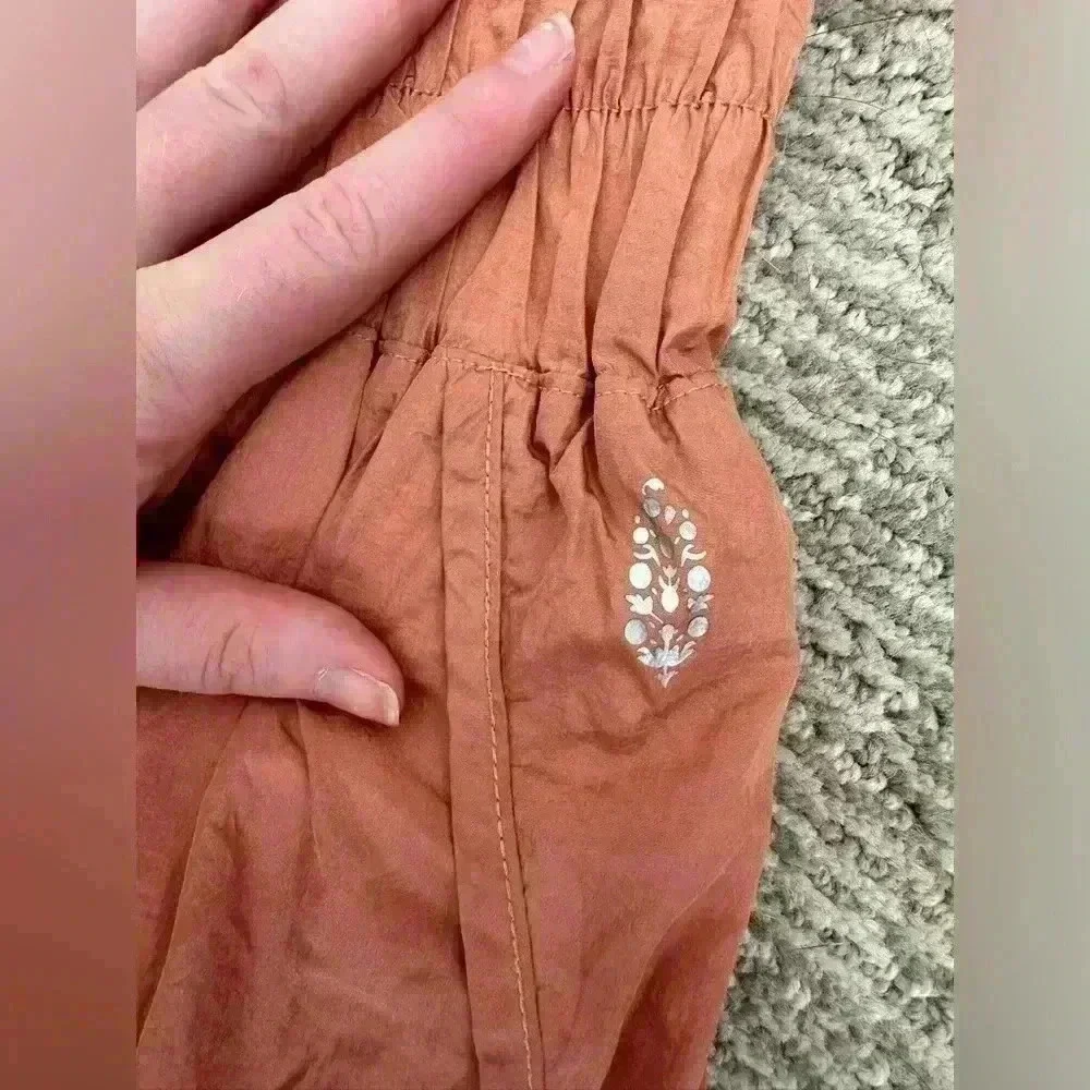 Free People Movement The Way Home Athletic Shorts in Brushed Apricot - Size M